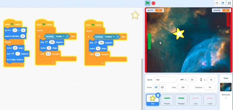 5 Scratch code blocks to teach kids how to program a video game