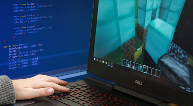 Minecraft Java Design & Coding | Online Course | Virtual Tech Camps