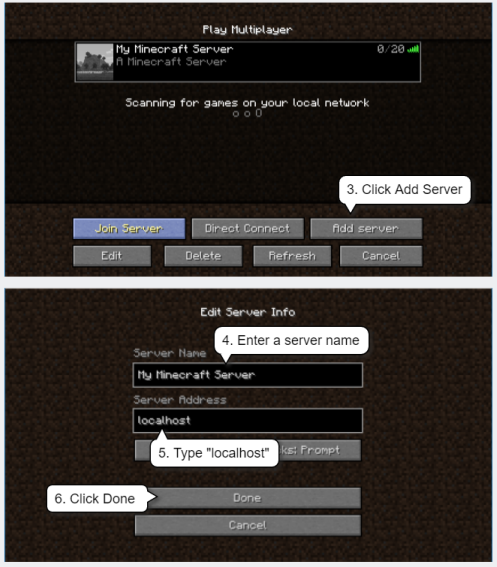 2-player minecraft servers