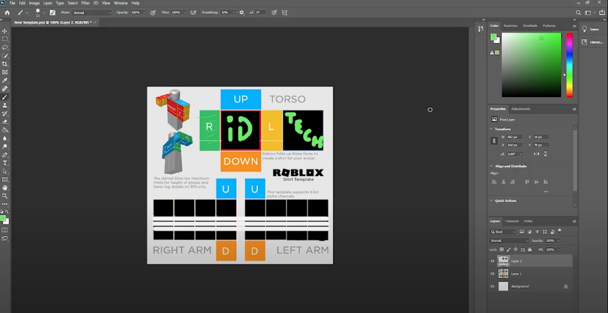 How to make clothes in Roblox
